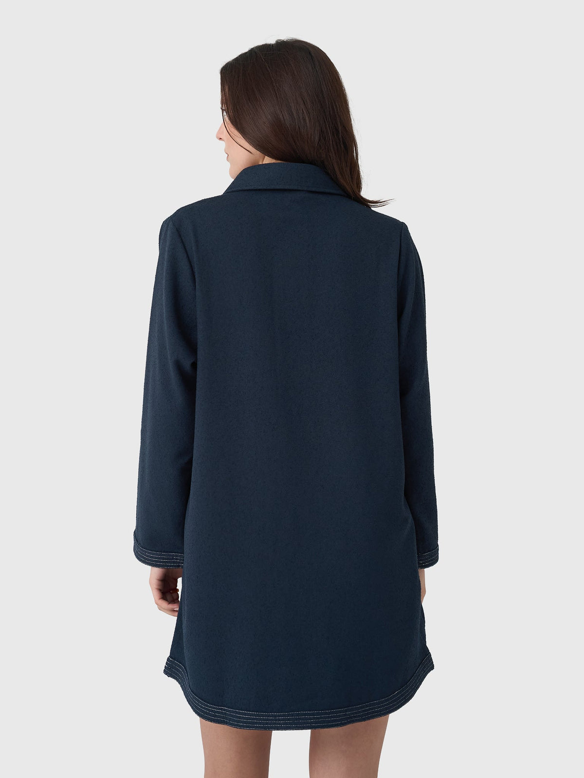 Never A Wallflower Women's Split Neck Dress