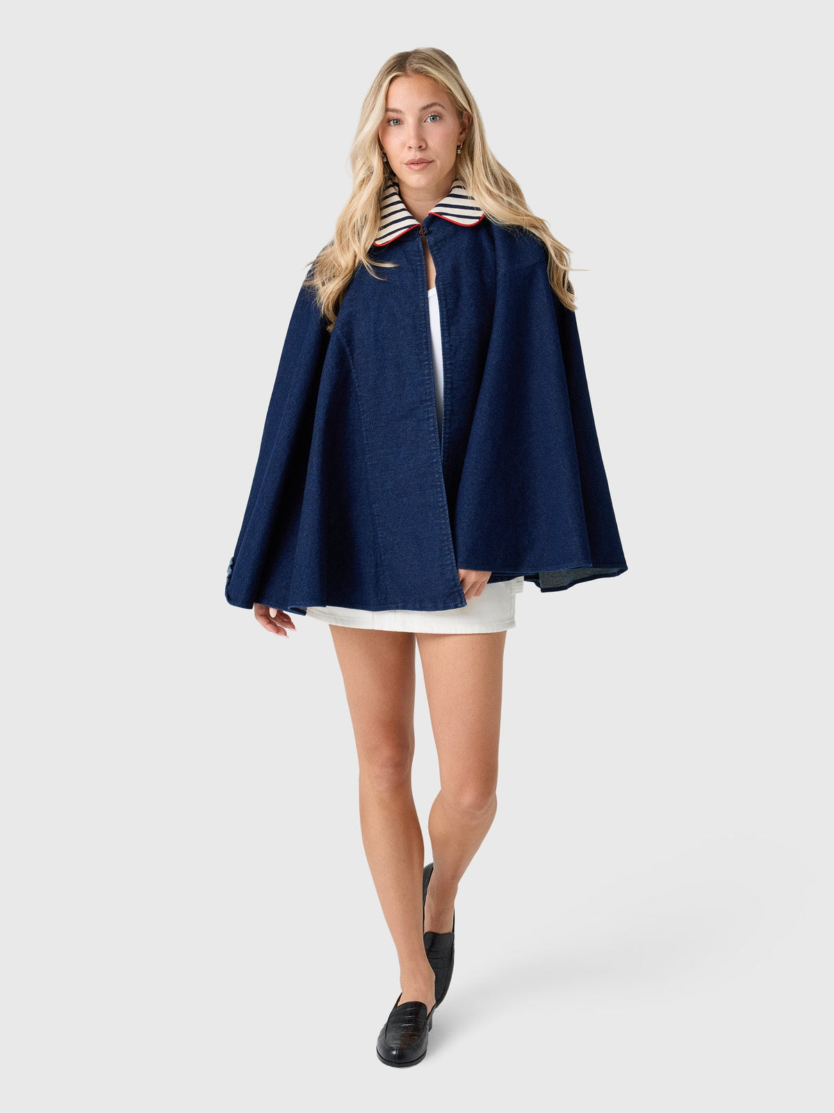 Les Vacances d'Irina Women's Denim Cape