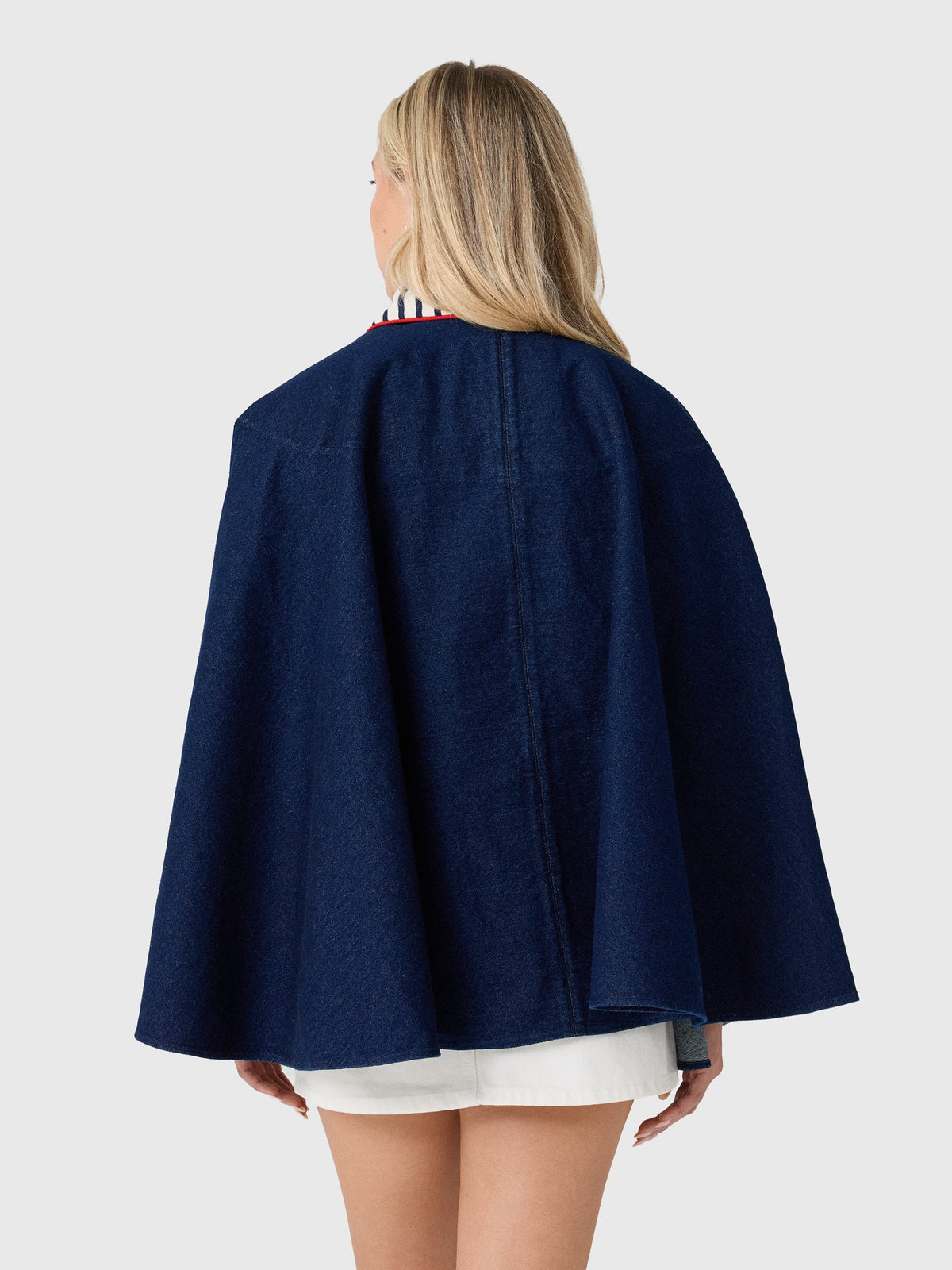 Les Vacances d'Irina Women's Denim Cape