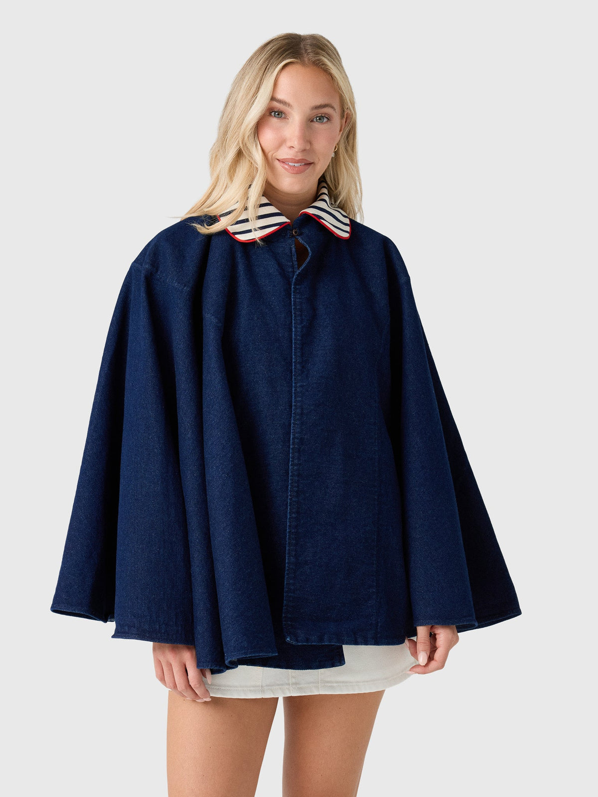 Les Vacances d'Irina Women's Denim Cape