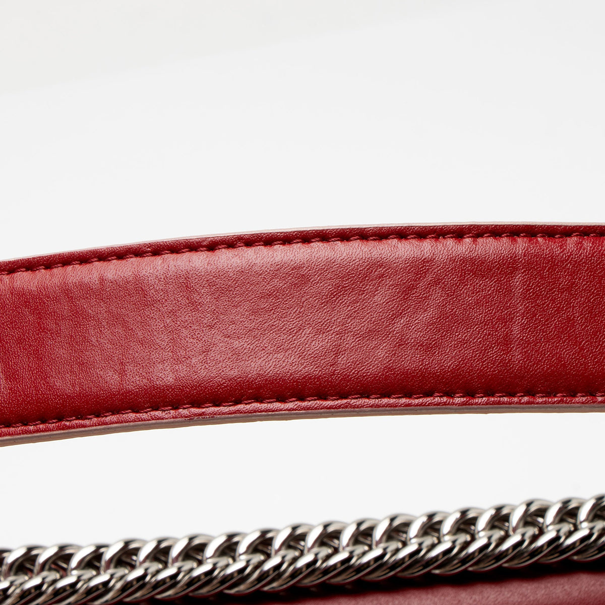 Fendi Calfskin Studded Kan I Medium Shoulder Bag - Pink/Red