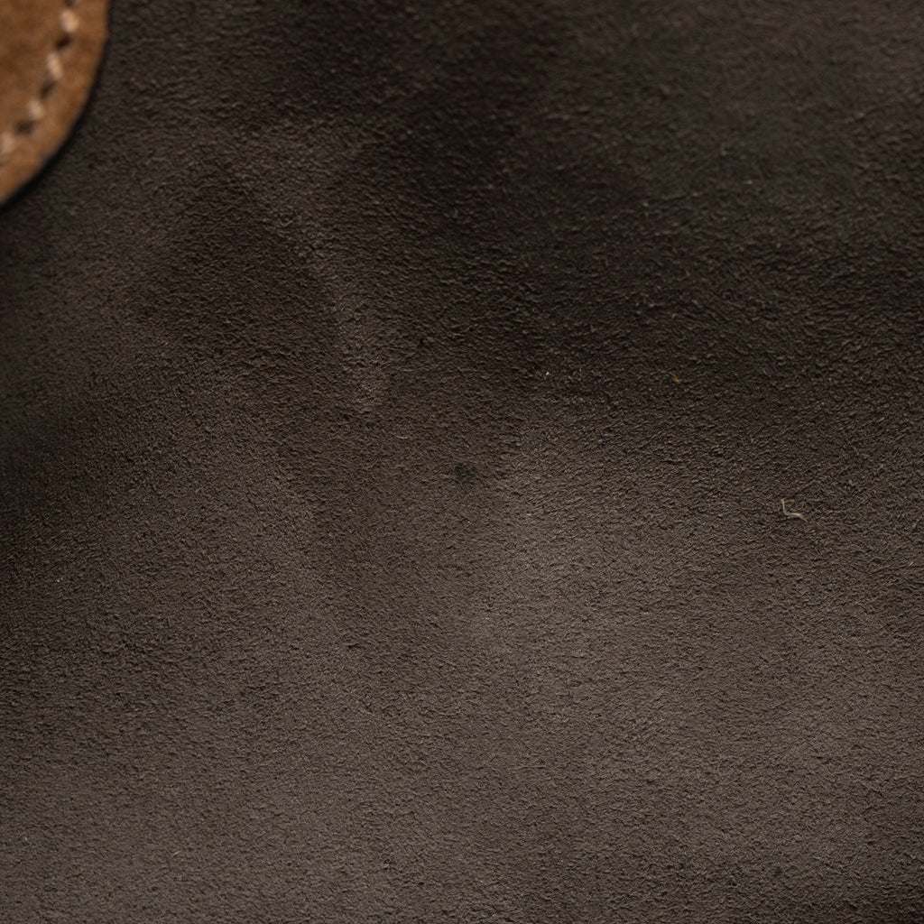 Fendi Suede Glazed Calfskin Grace Flip Tote Bag - Black/Brown