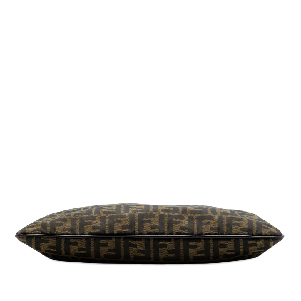 Fendi Zucca Canvas Crossbody Bag - Brown