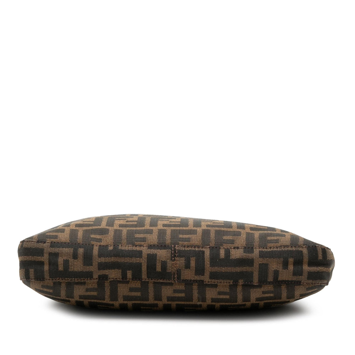 Fendi Zucca Canvas Shoulder Bag - Brown