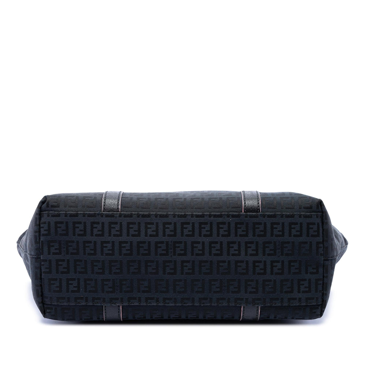 Fendi Zucchino Canvas Superstar Tote Bag - Black