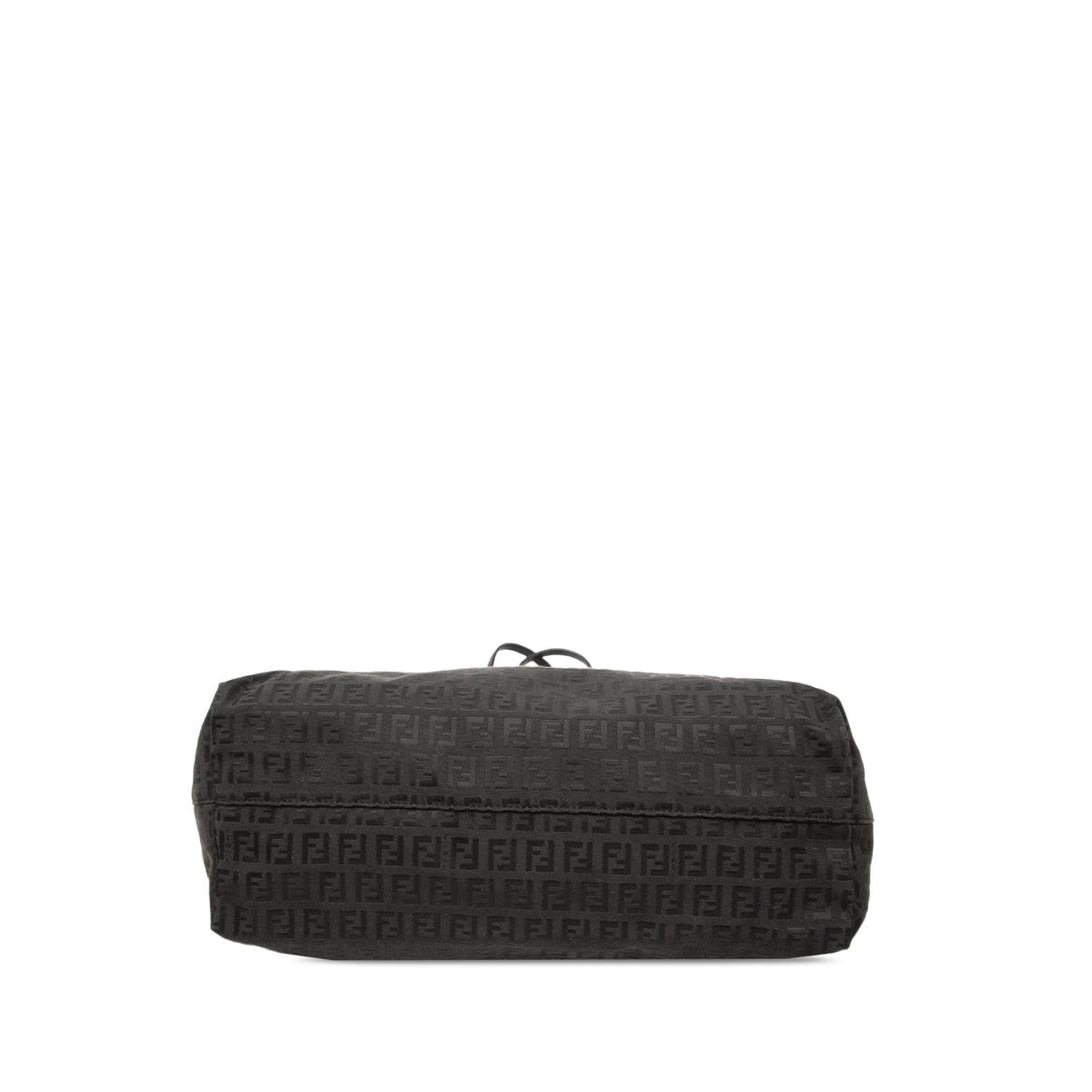 Fendi Zucchino Canvas Tote Bag - Black