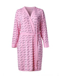SIGNATURE LUXE ROBE - LIGHT PINK