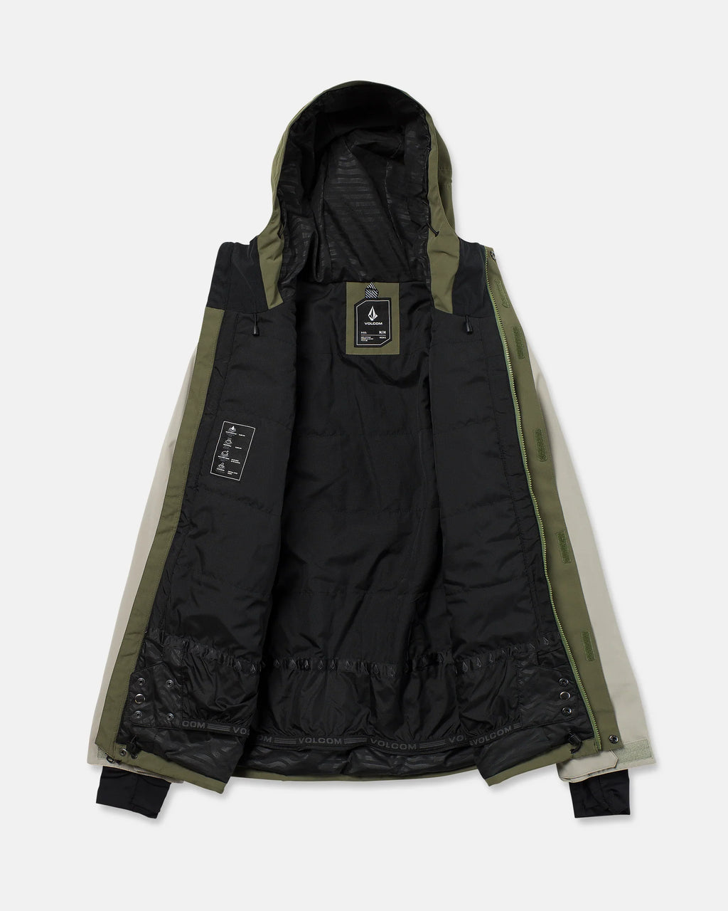 Volcom Men's Double Insulated Jacket (Teak)