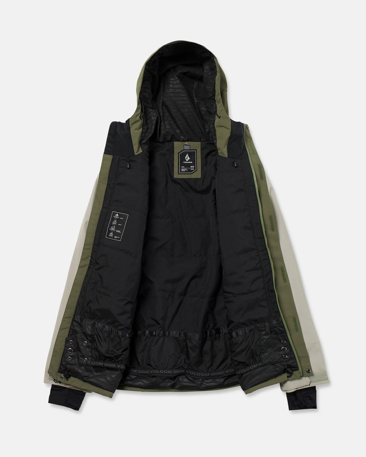 Volcom Men's Double Insulated Jacket (Teak)