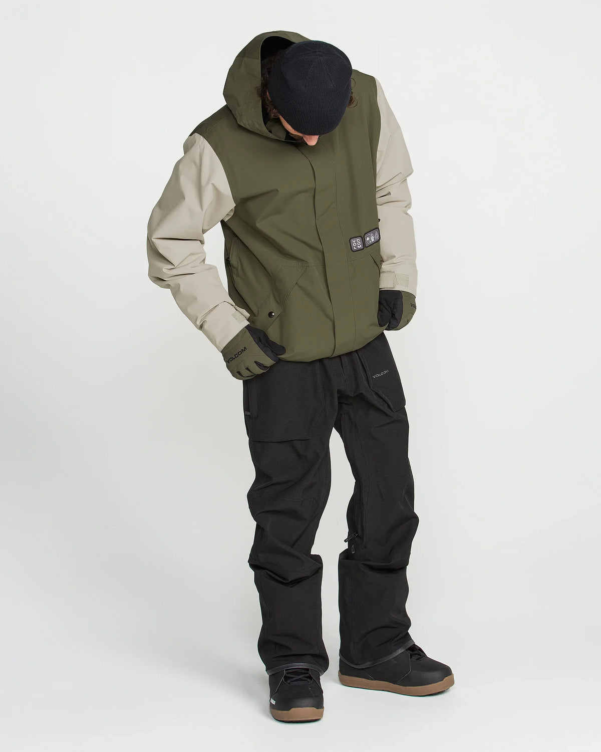Volcom Men's Double Insulated Jacket (Teak)