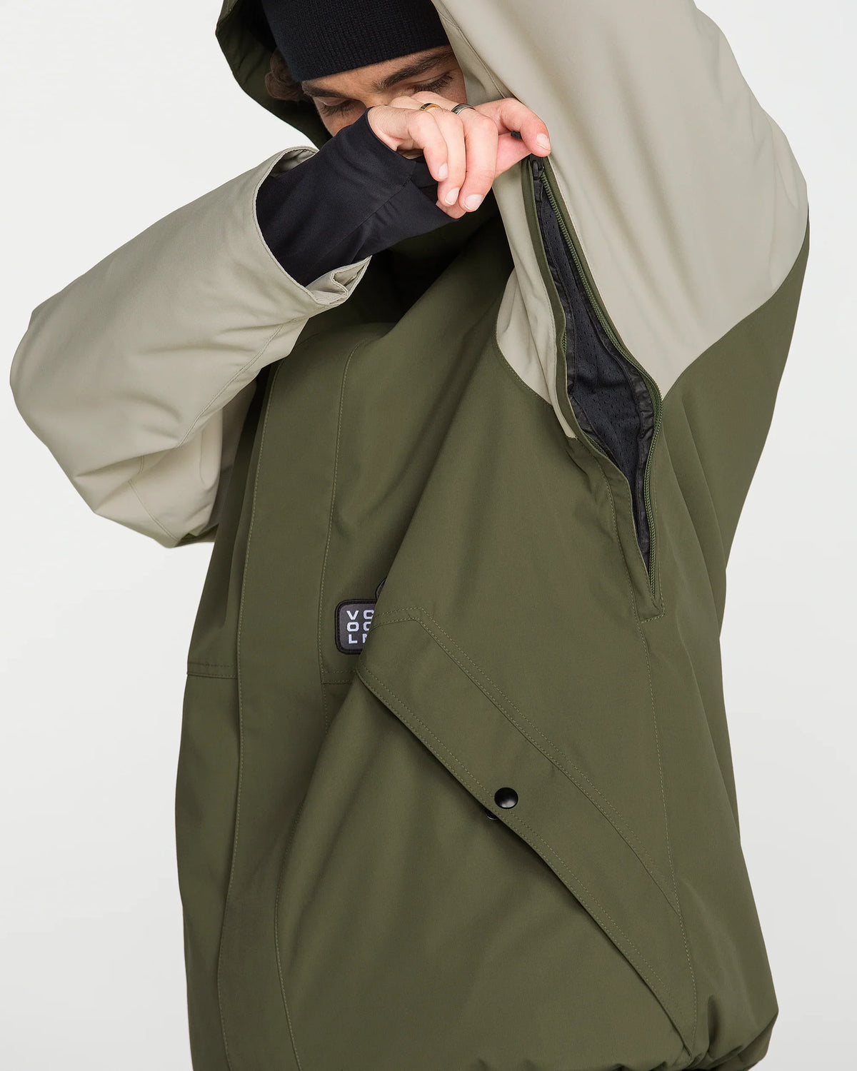 Volcom Men's Double Insulated Jacket (Teak)