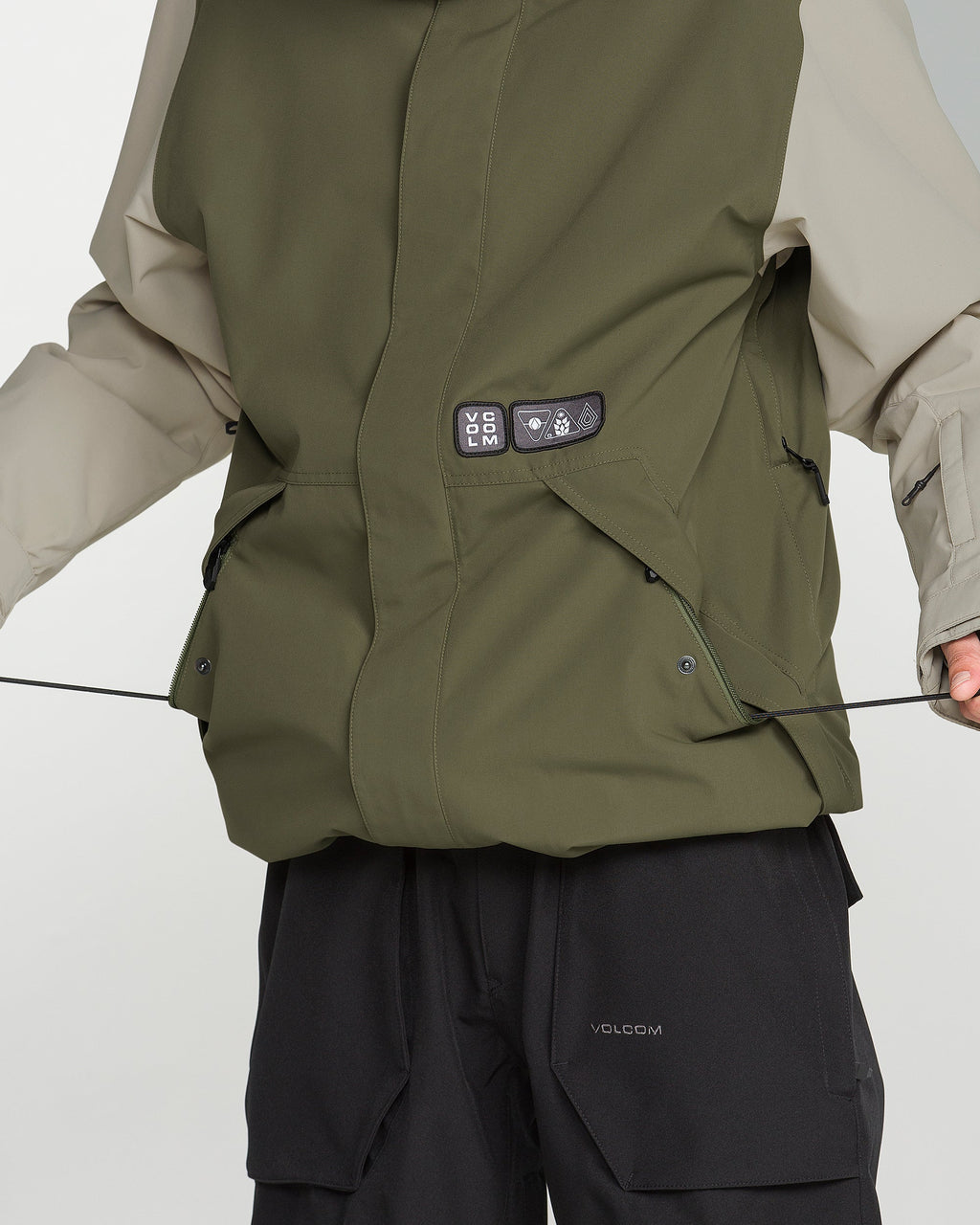 Volcom Men's Double Insulated Jacket (Teak)