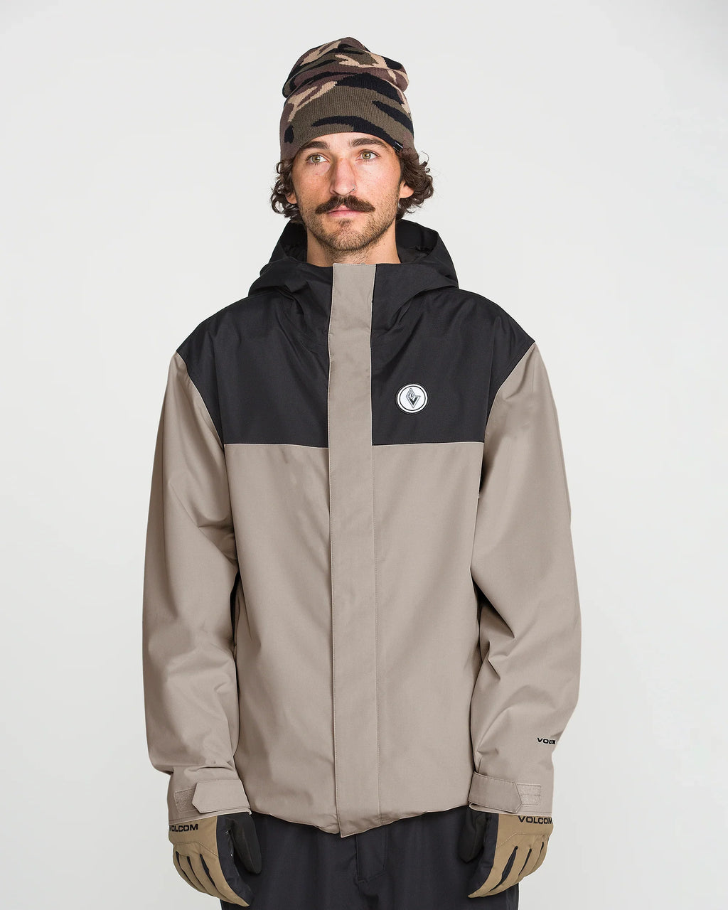 Volcom Men's Buckthreeeighty Jacket (Khaki)