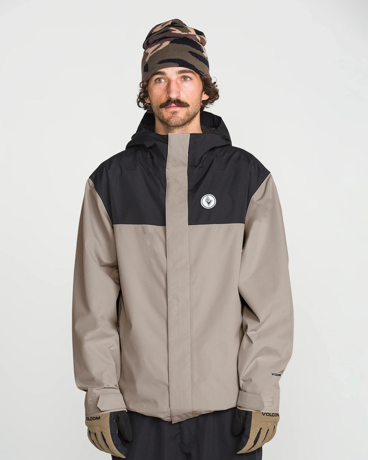 Volcom Men's Buckthreeeighty Jacket (Khaki)