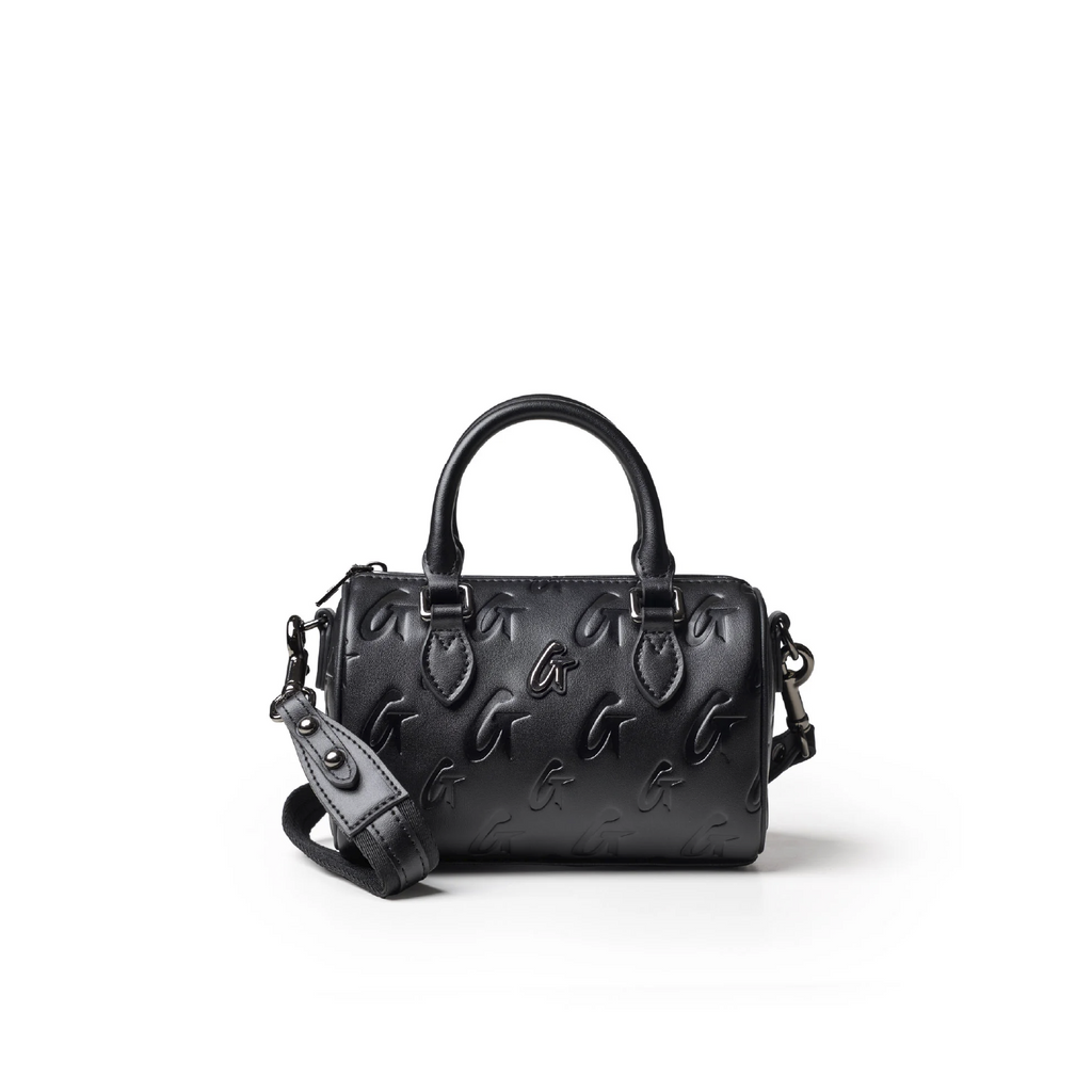 NANO MONOGRAM GAL BOSTON BAG - BLACK