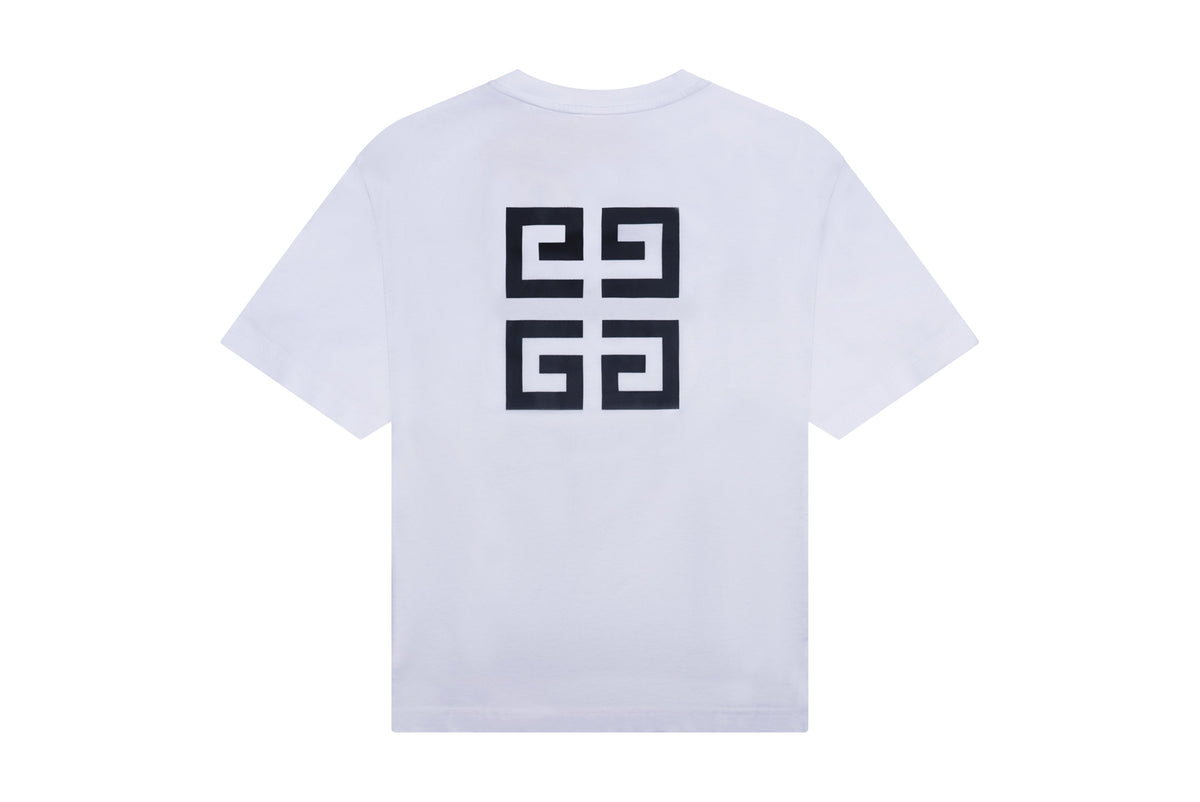GIVENCHY Logo Short Sleeve T-Shirt Kids Apparel