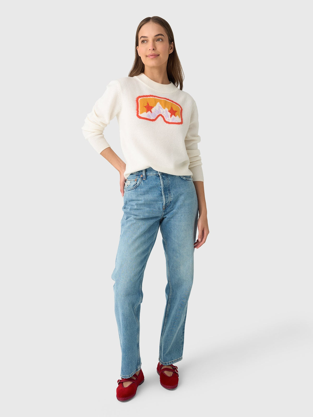 Berno Women's Goggle Sweater