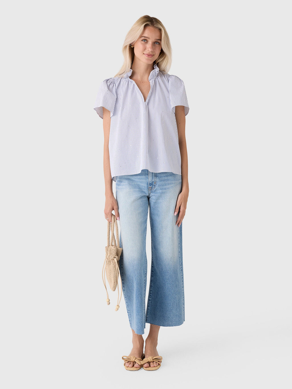 SLVRLAKE Women's Grace Crop Jean