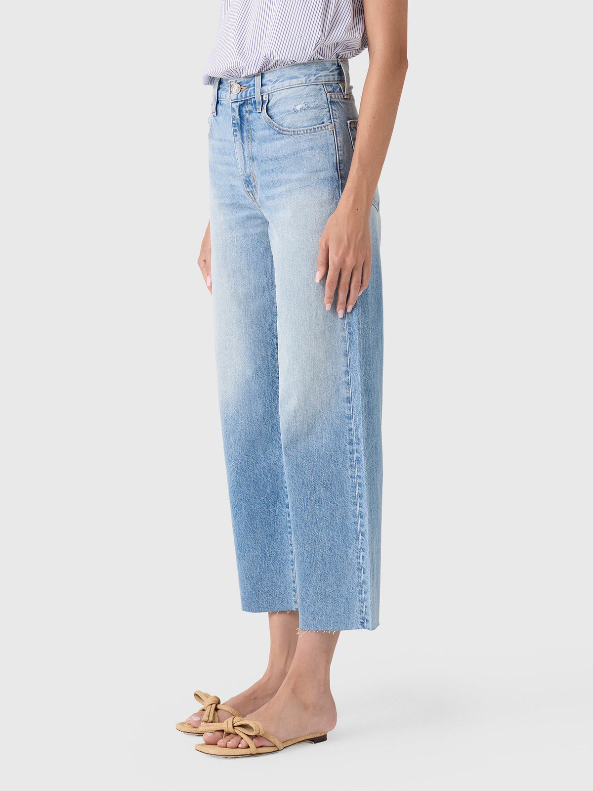 SLVRLAKE Women's Grace Crop Jean