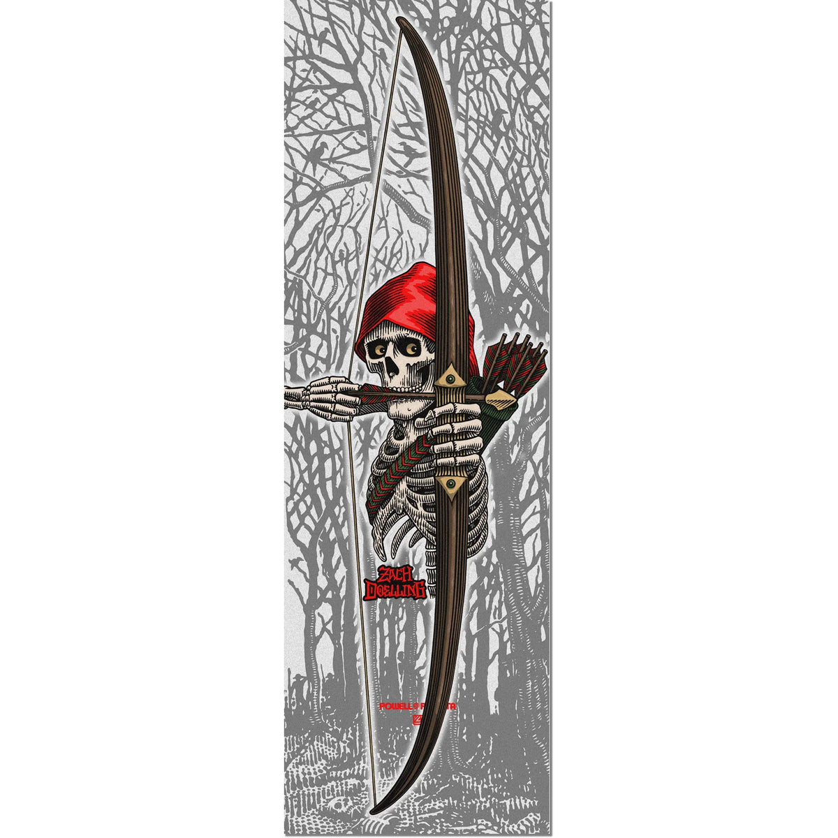 Zach Doelling Archer 10.5" x 33" Clear Griptape