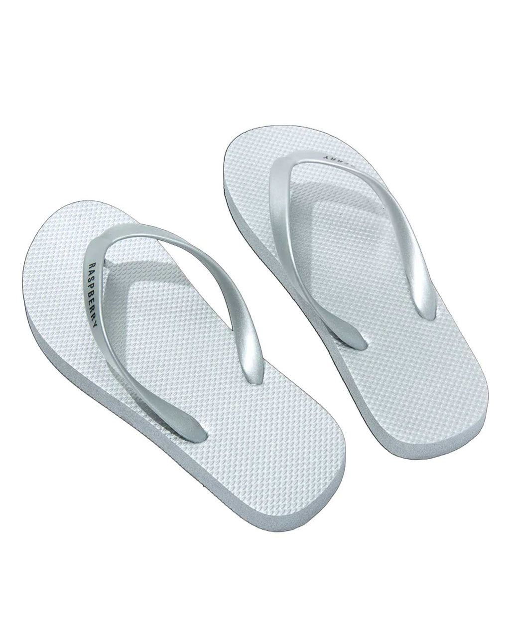 GV Gallery Platinum Flip Flops Silver