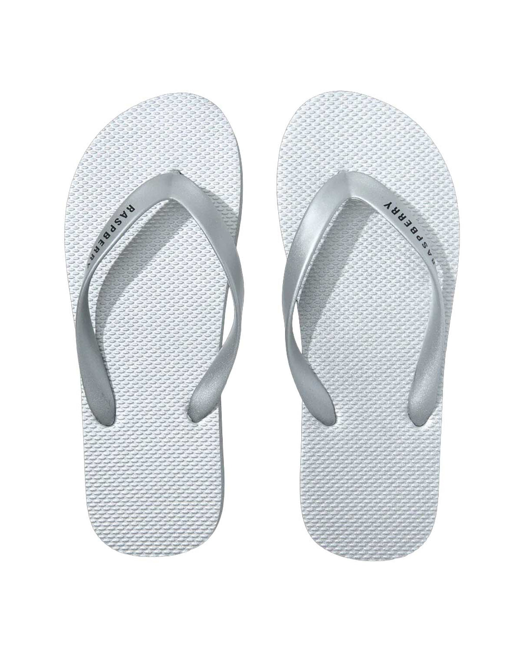 GV Gallery Platinum Flip Flops Silver