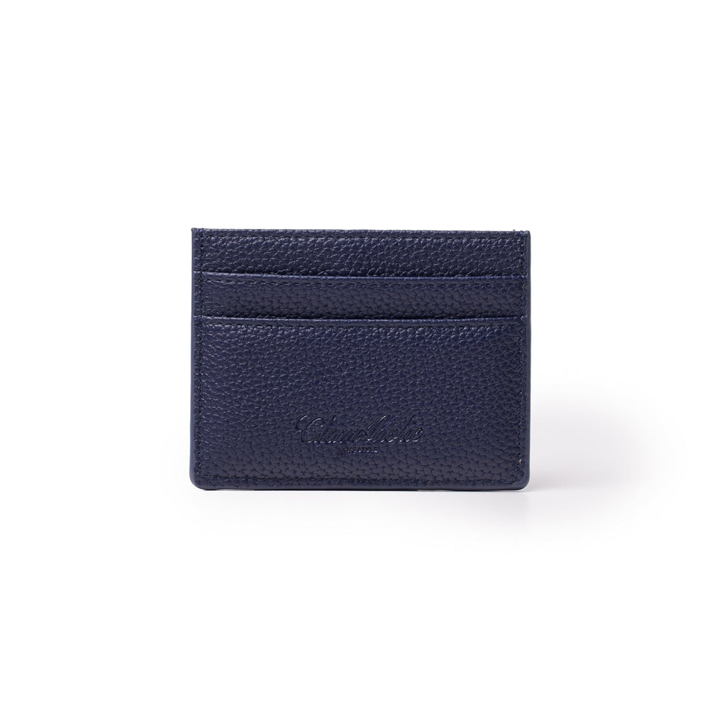 PEBBLE CARD HOLDER - NAVY
