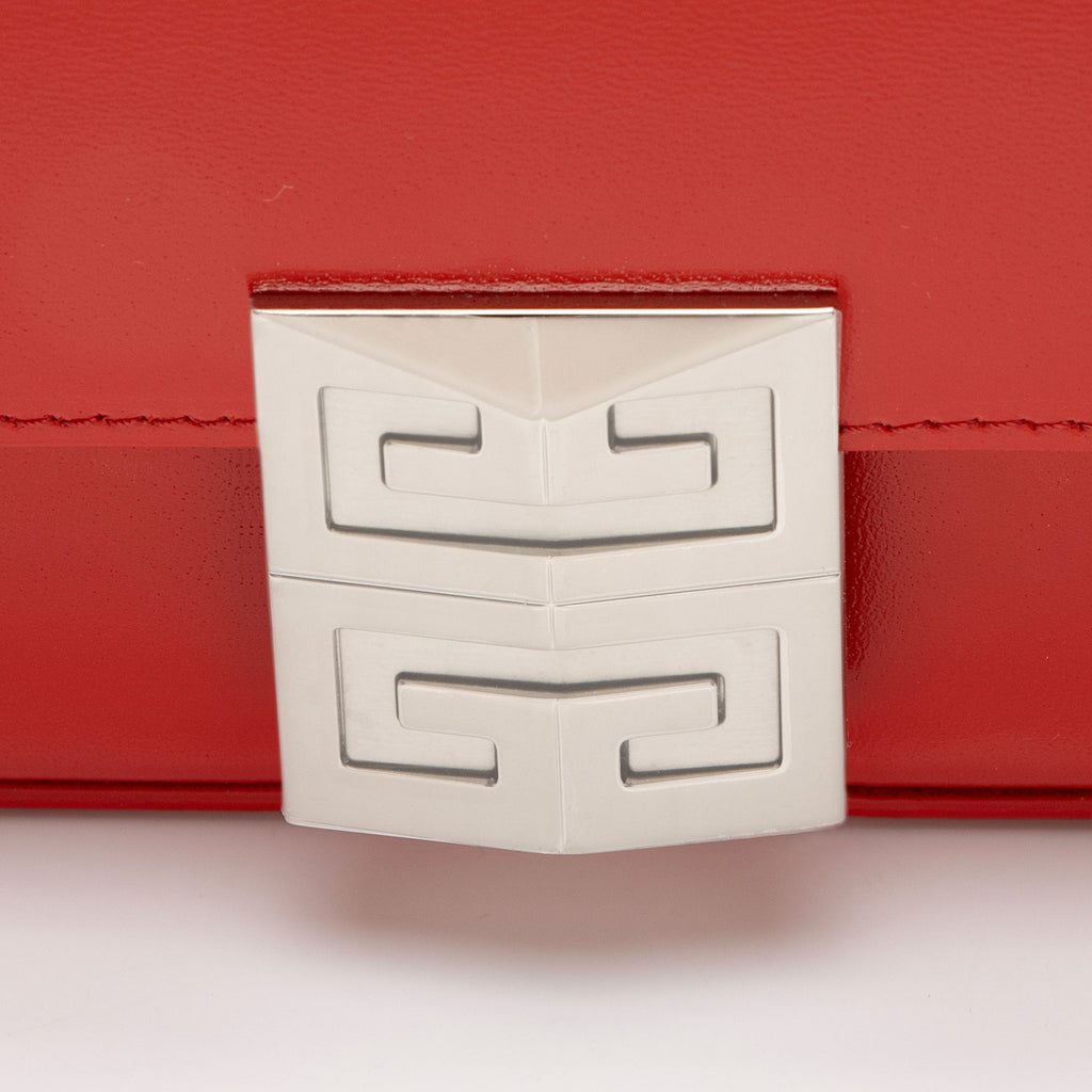 Givenchy Calfskin 4G Small Shoulder Bag - Red