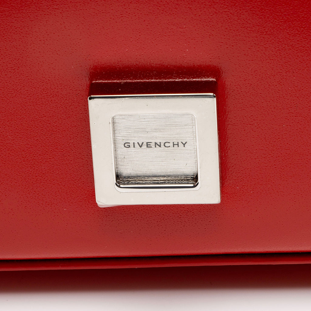 Givenchy Calfskin 4G Small Shoulder Bag - Red