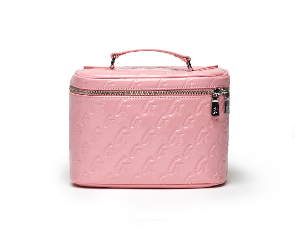 MONOGRAM TOILETRY SET - MIRROR LIGHT PINK
