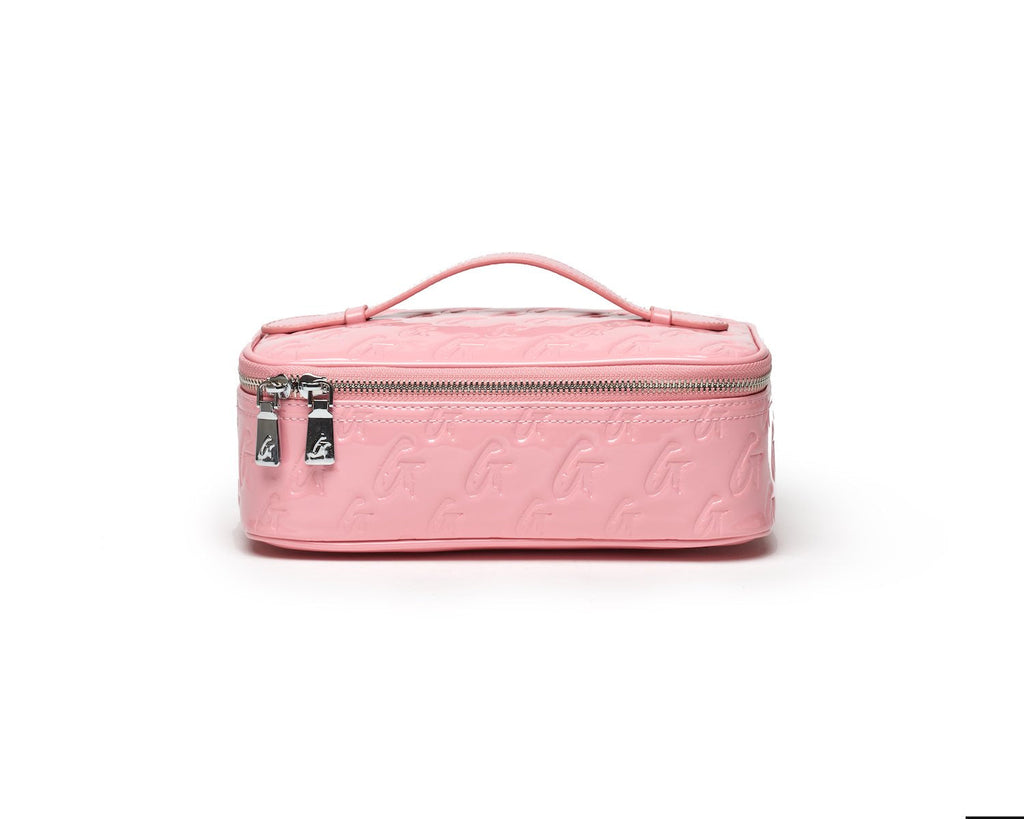 MONOGRAM TOILETRY SET - MIRROR LIGHT PINK