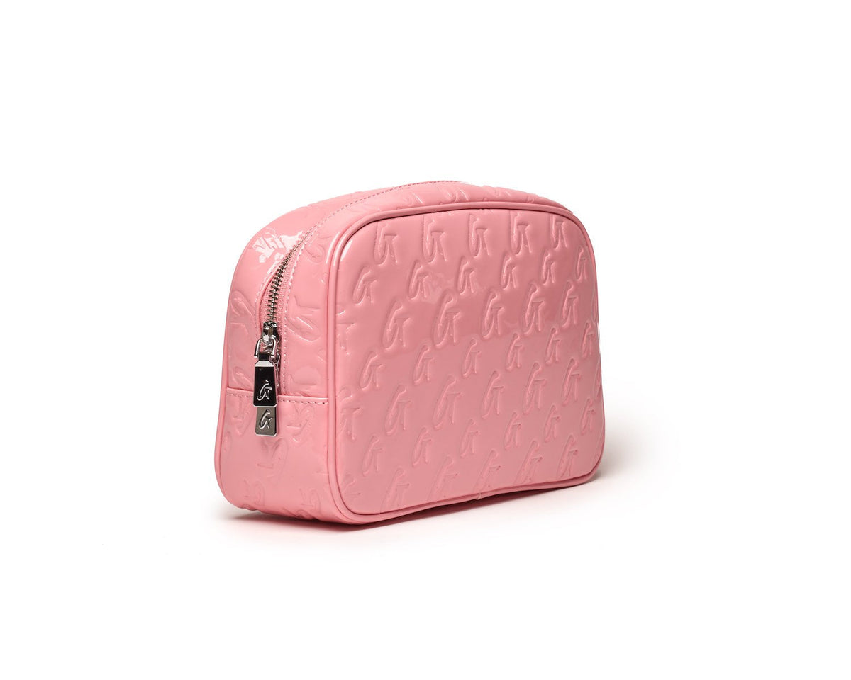 SMALL MONOGRAM TOILETRY BAG - MIRROR LIGHT PINK
