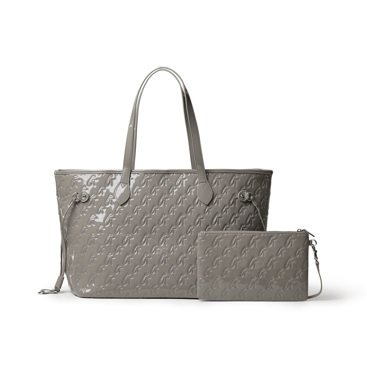 MONOGRAM TRAVEL SET - MIRROR GRAY
