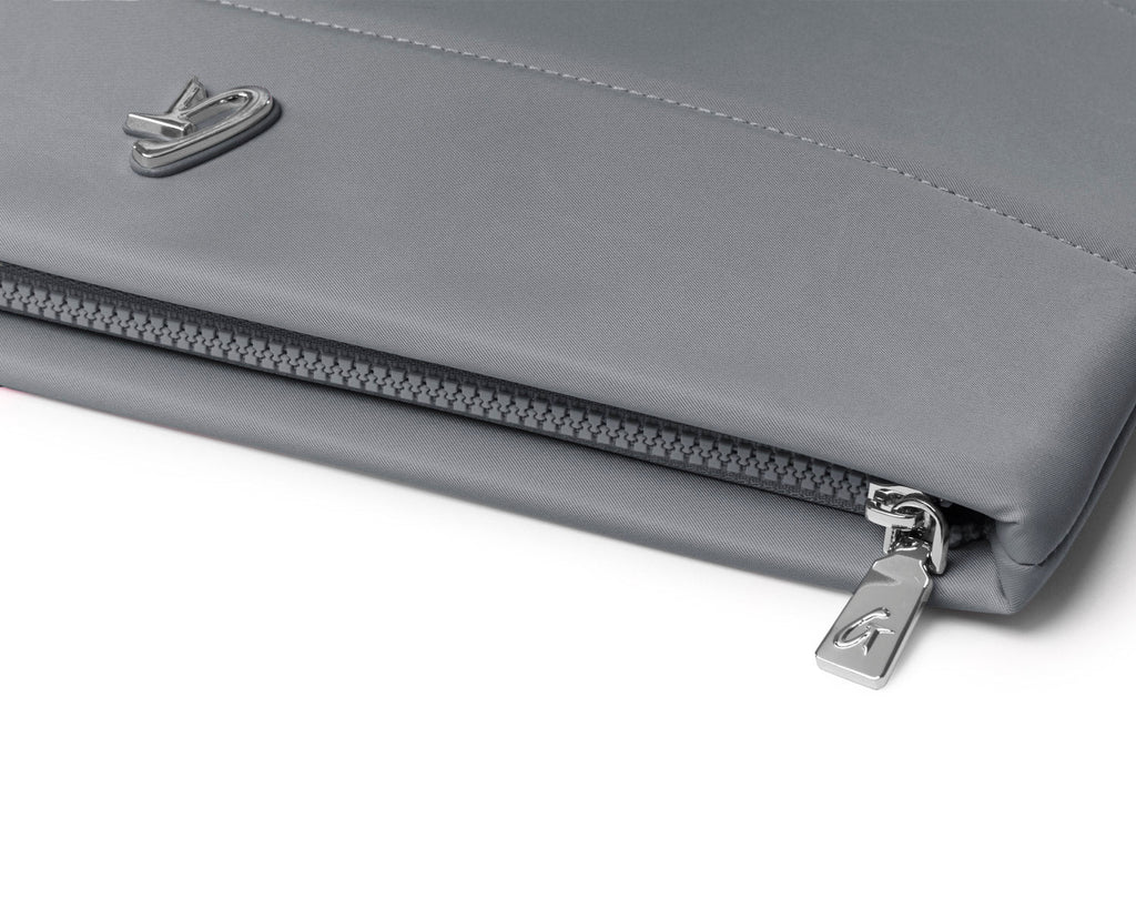NYLON LAPTOP SLEEVE - GRAY