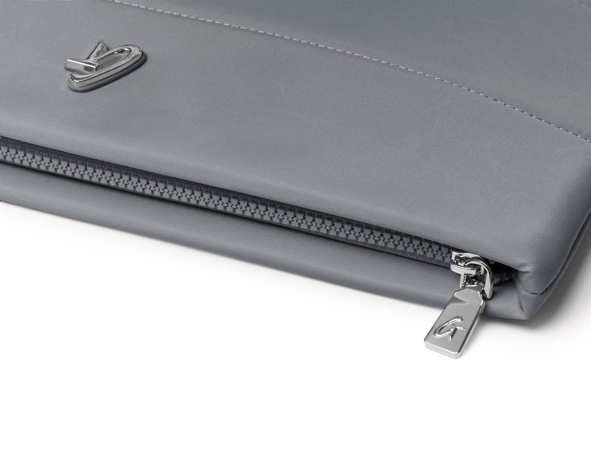 NYLON LAPTOP SLEEVE - GRAY