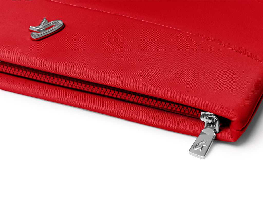 NYLON LAPTOP SLEEVE - RED