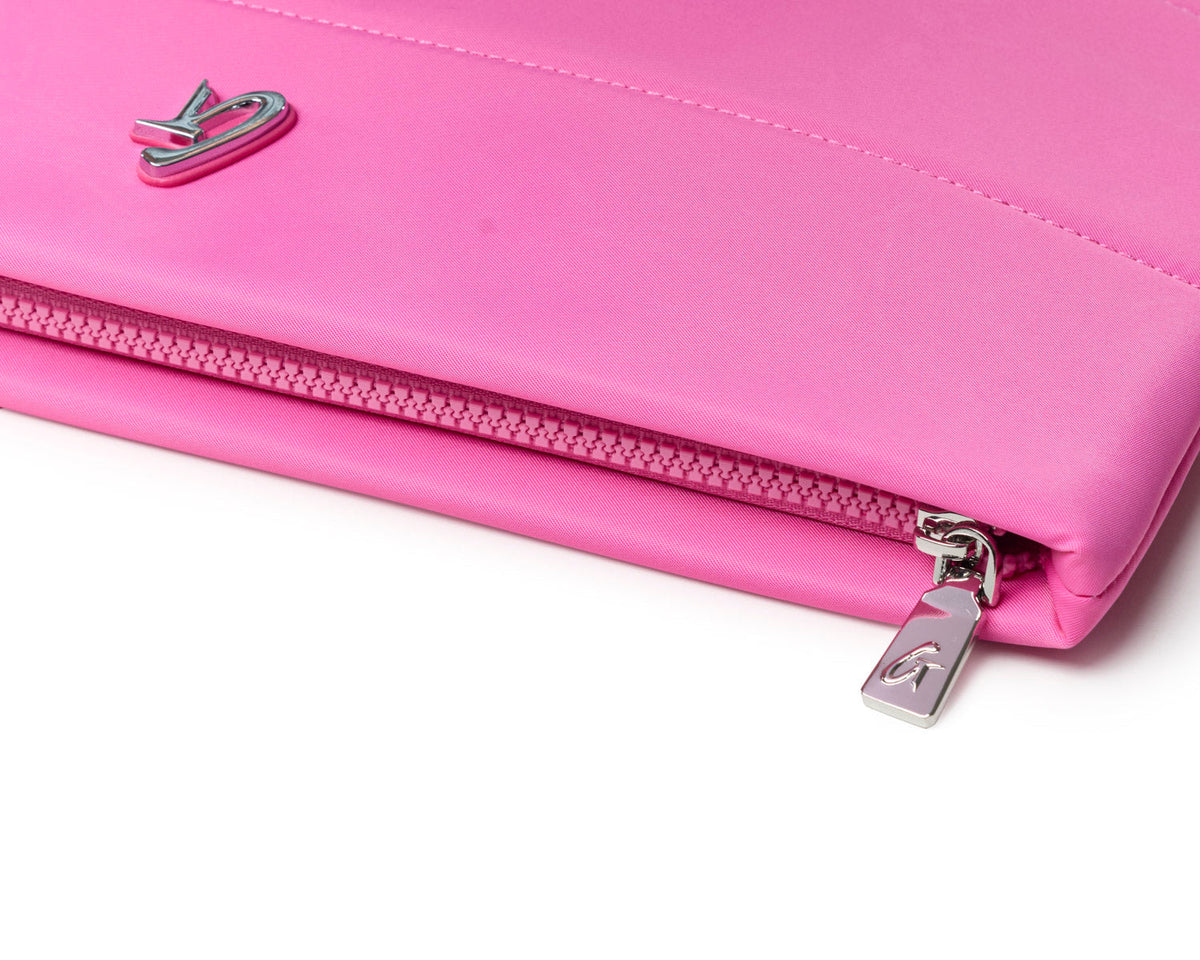 NYLON LAPTOP SLEEVE - HOT PINK