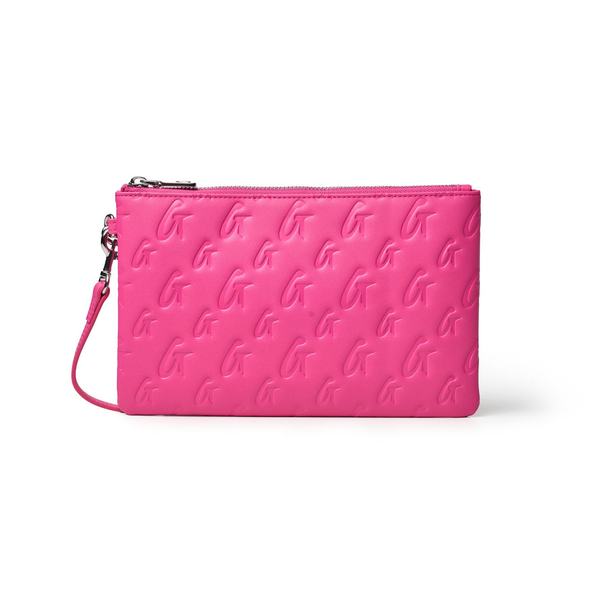 MONOGRAM WRISTLET - HOT PINK