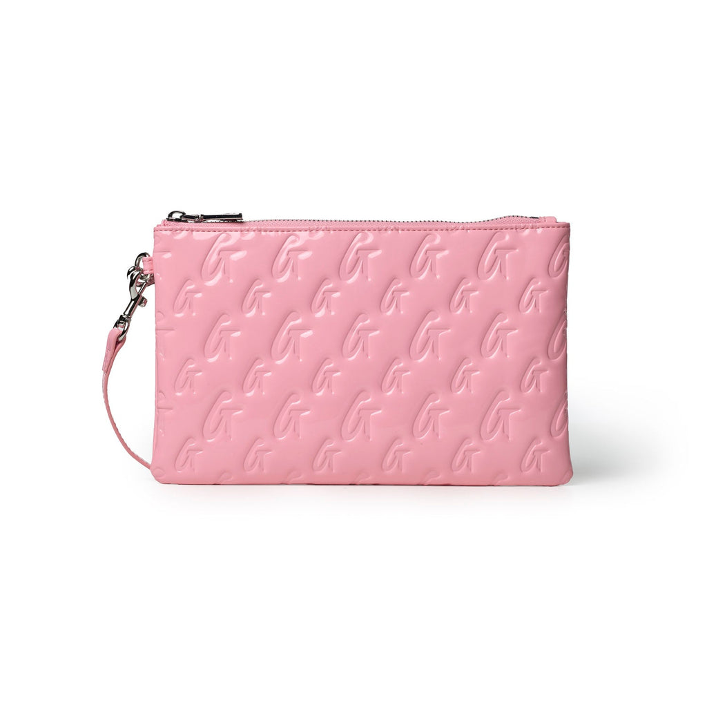 MONOGRAM WRISTLET - MIRROR LIGHT PINK