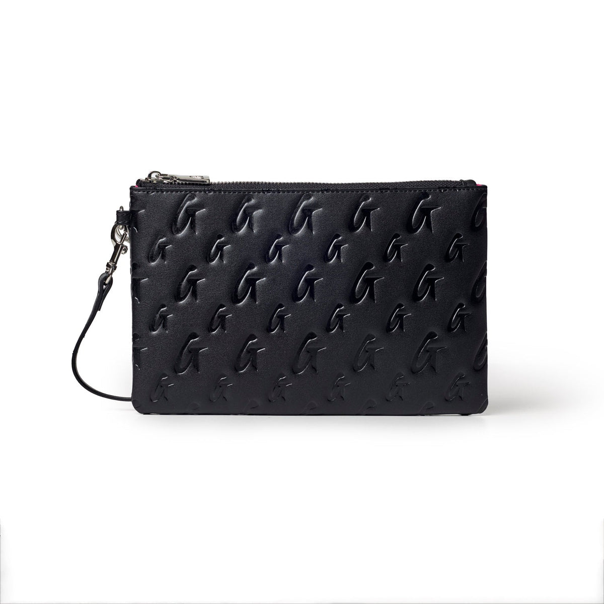 MONOGRAM WRISTLET - BLACK