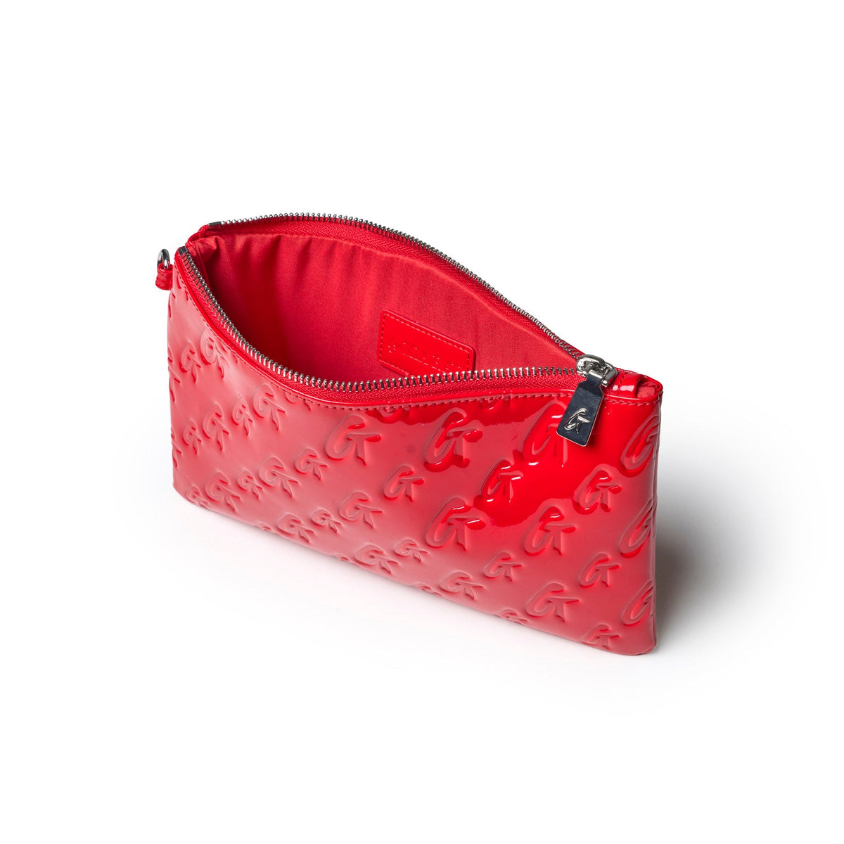 MONOGRAM WRISTLET - MIRROR RED