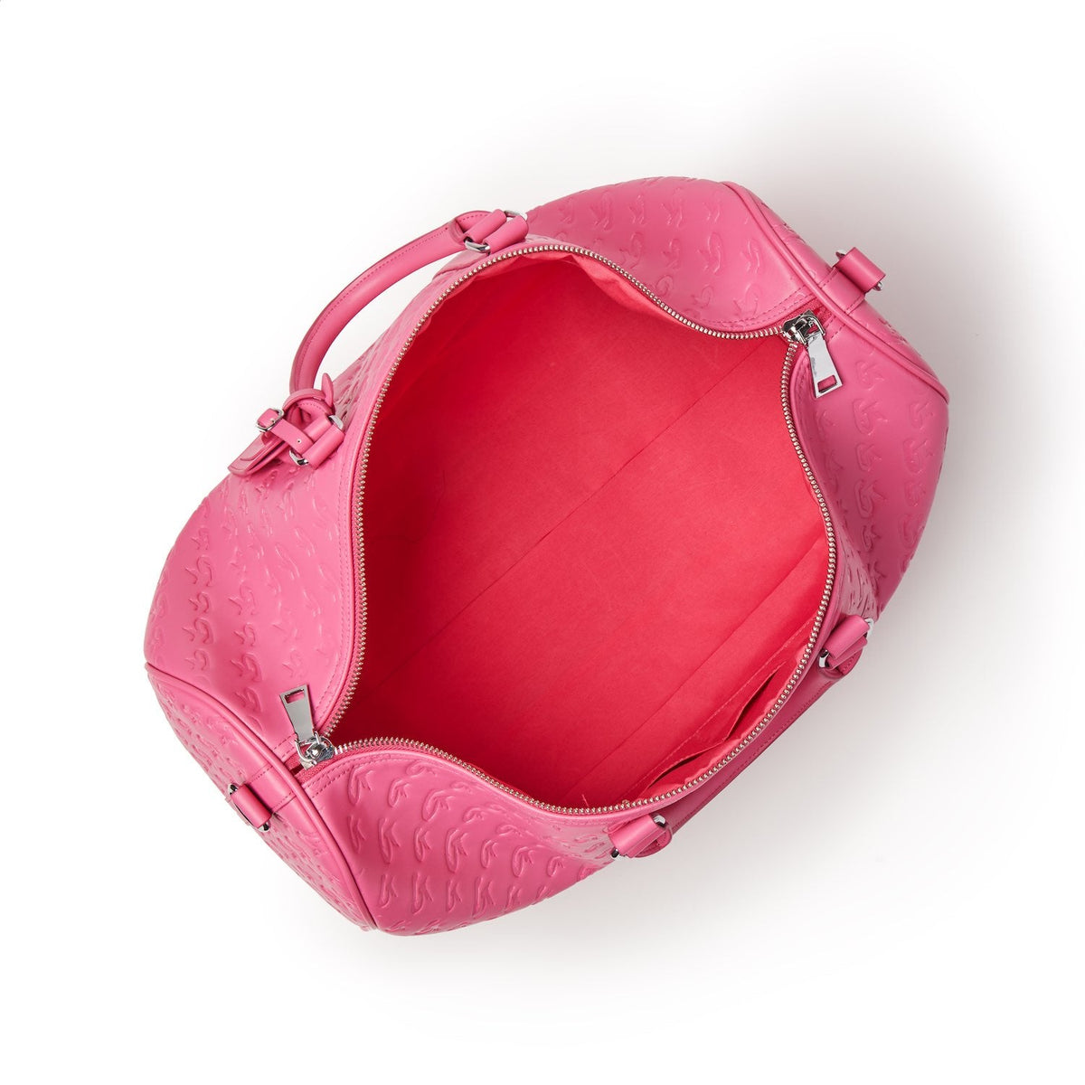 MONOGRAM TRAVEL SET - HOT PINK