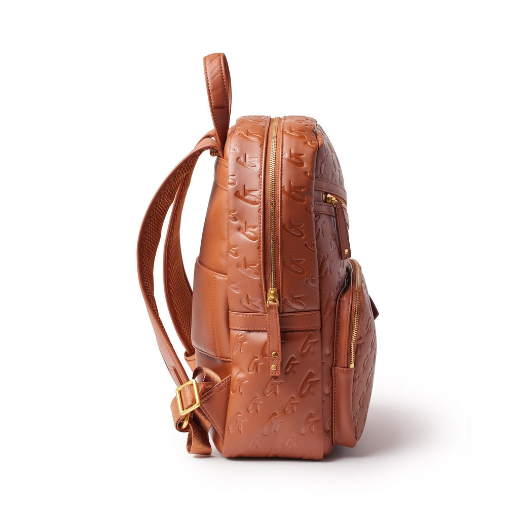 MONOGRAM UNISEX BACKPACK - BROWN