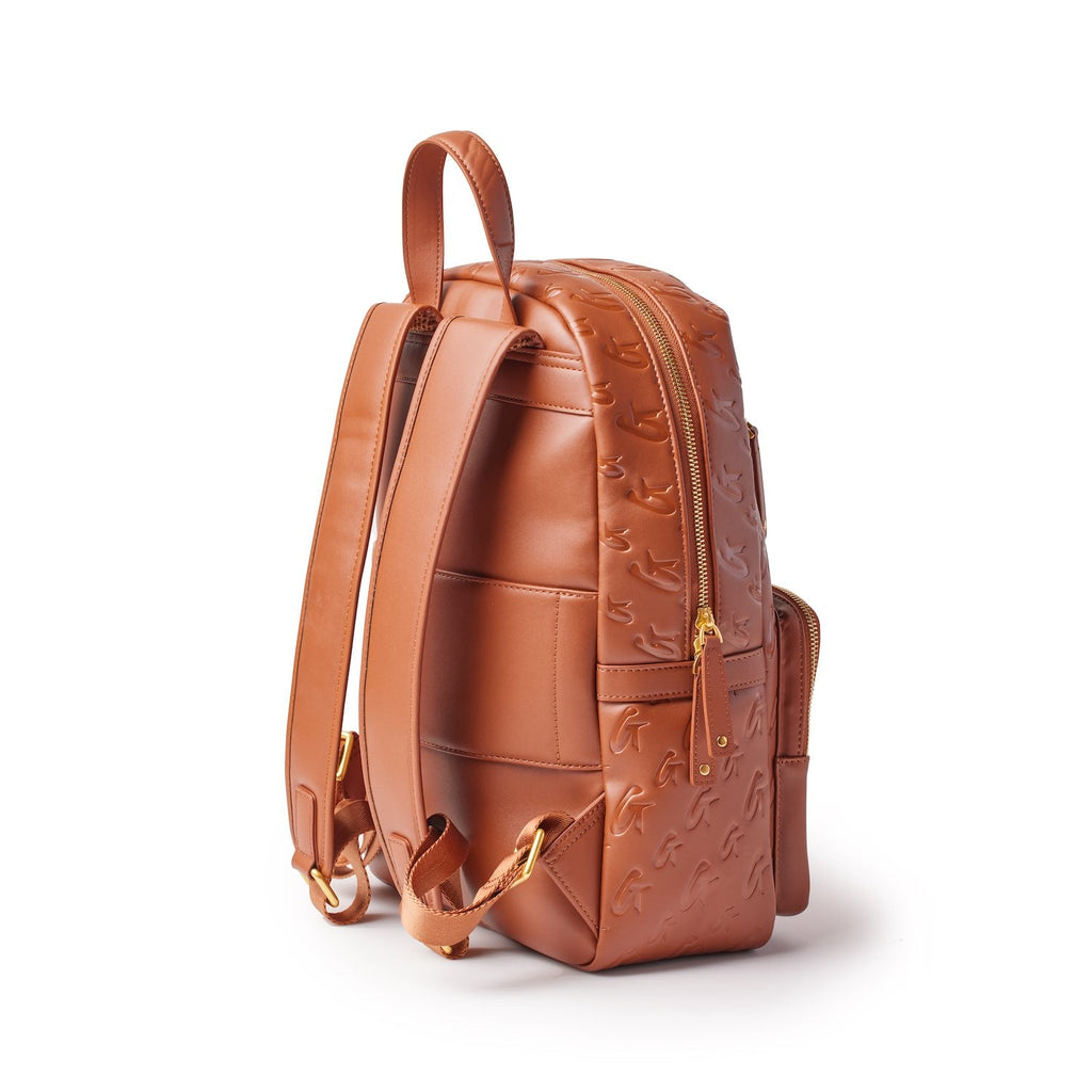 MONOGRAM UNISEX BACKPACK - BROWN