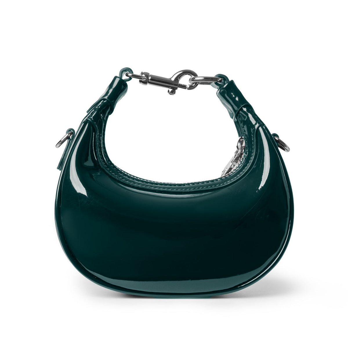 NANO MIRROR HOBO BAG - MIRROR GREEN