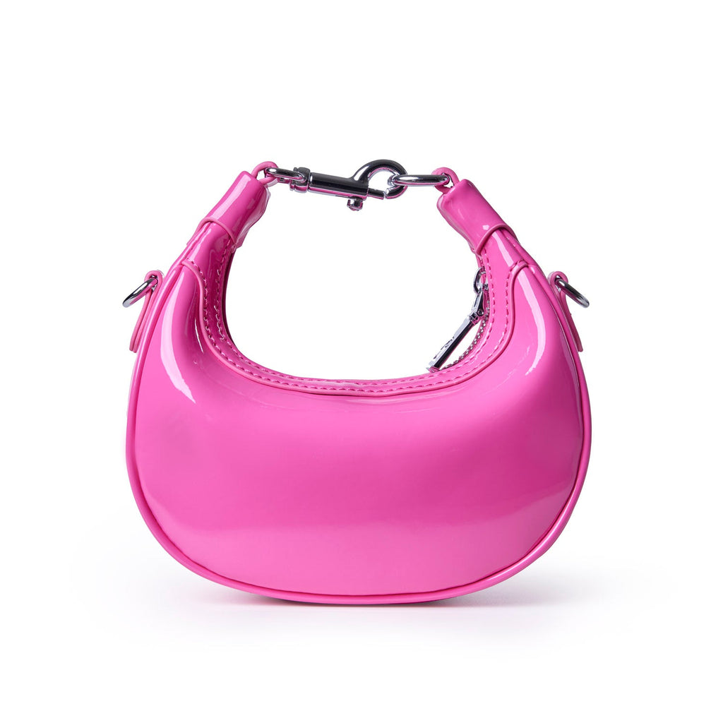NANO MIRROR HOBO BAG - MIRROR HOT PINK