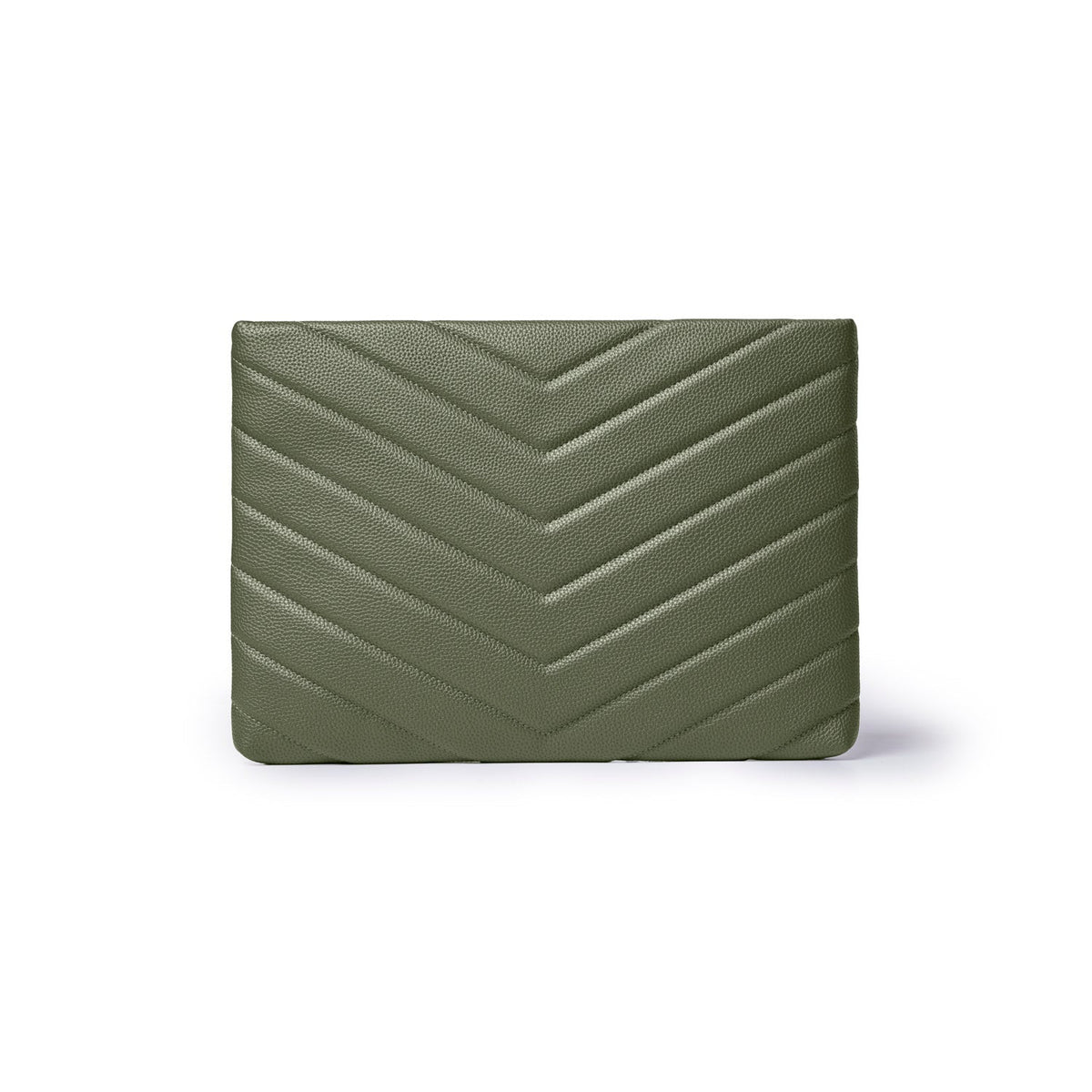 PEBBLE LAPTOP SLEEVE - OLIVE GREEN