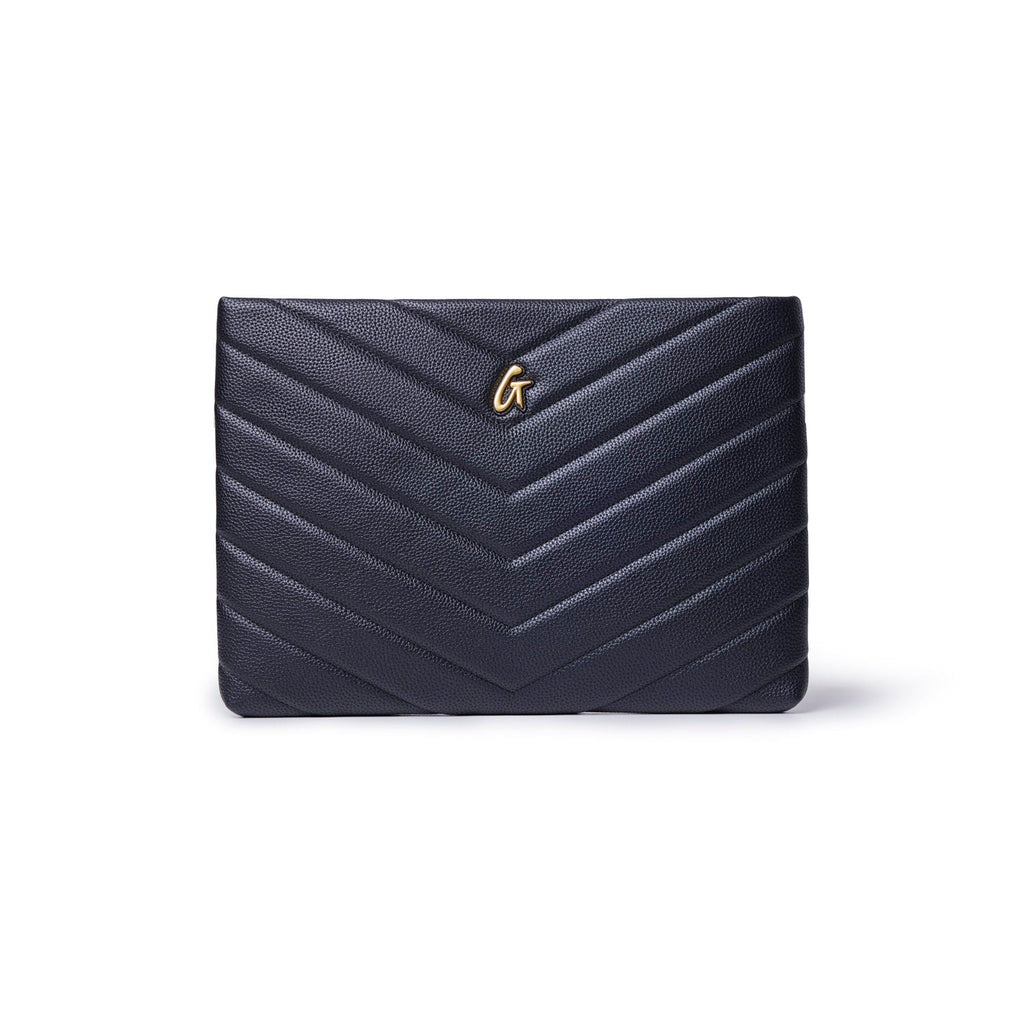 PEBBLE LAPTOP SLEEVE - BLACK