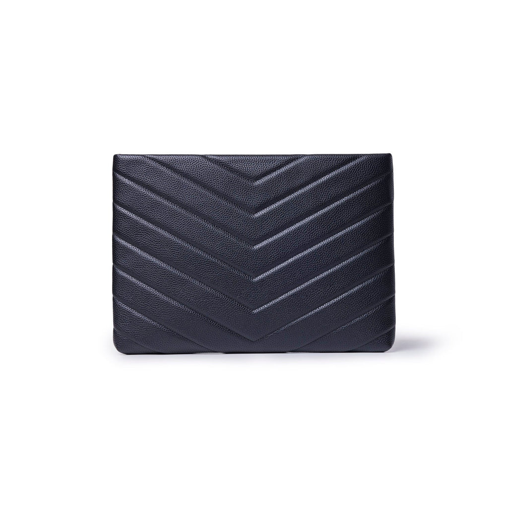 PEBBLE LAPTOP SLEEVE - BLACK