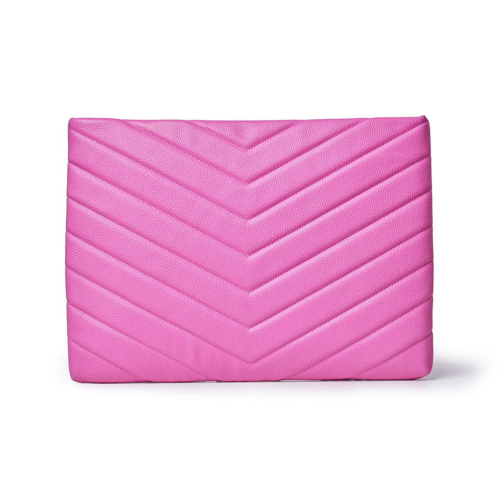 PEBBLE LAPTOP SLEEVE - HOT PINK